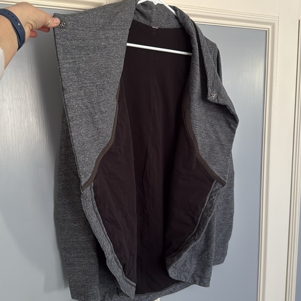 Lululemon Rulu Rally Wrap grey size 8 - Picture 7 of 11